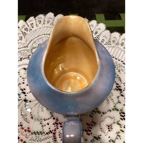 Vintage Occupied Japan Lustercraft Cherry Blossoms Creamer - Picture 8 of 10